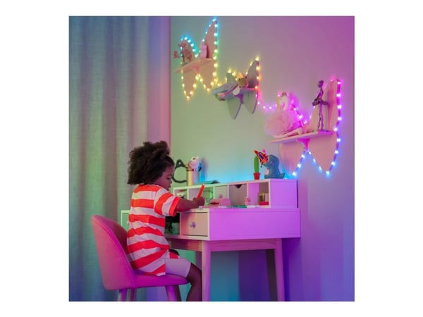 Twinkly Candies - Stringlys - LED x 200 - 16 millioner farger - hearts - grønn