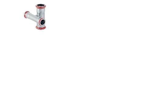 GEBERIT Kryds Tee FZ 22-15 mm mapress