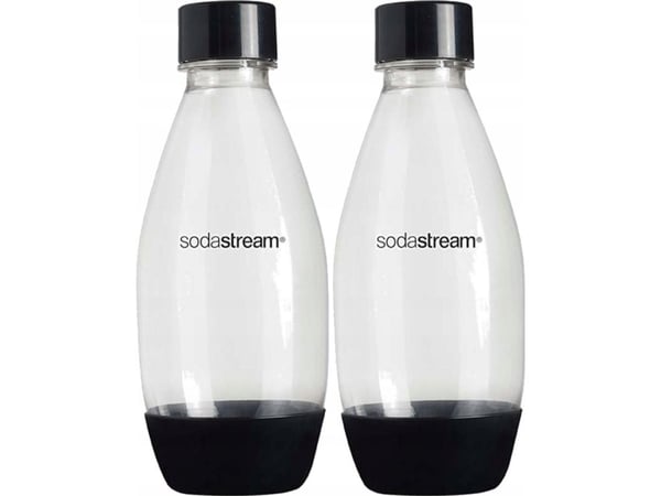 Sodastream DWS Fuse drinking bottle, 0,5L black, 2 pcs