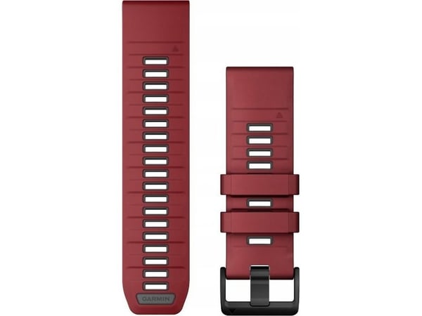 Garmin QuickFit-ranneke 26 mm silikoni Marsala/Graphite (010-13393-06)