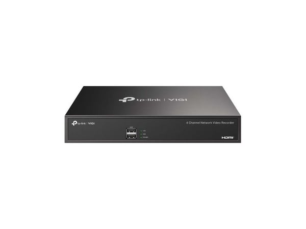 TP-LINK | netværksvideooptager | VIGI NVR1004H | 1 | 4 kanaler