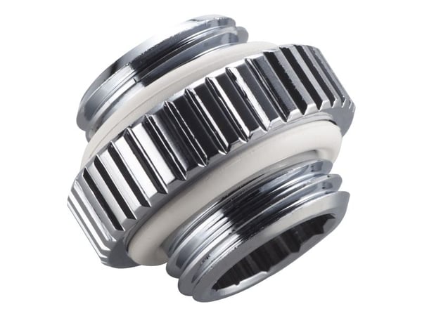 Phanteks PH-MMA_CR_G1/4, Adapter fitting, Metall, Kromfarget, 1/4", Hankjønn, Hankjønn