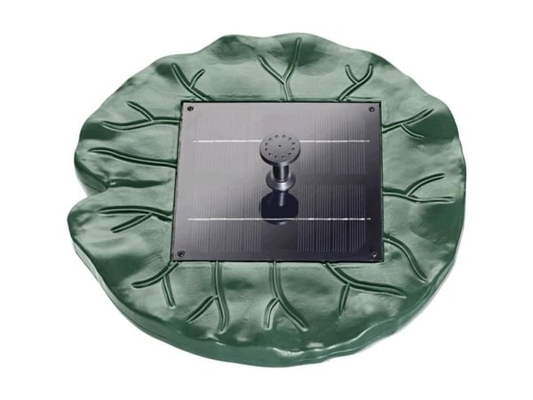 Pontec 40280 Pondosolar Lily Island flytende solcelle dampumpe