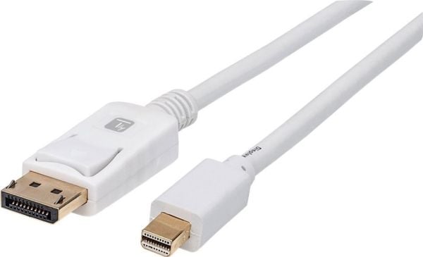 Techly ICOC MDP-010T4K, 1 m, DisplayPort, Mini DisplayPort, Hankjønn, Hankjønn, 4096 x 2160 piksler