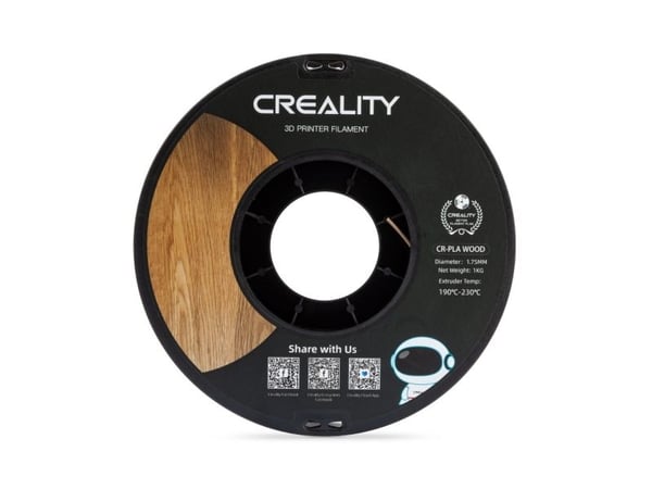 CR-PLA Träfilament Creality (balta pušis)