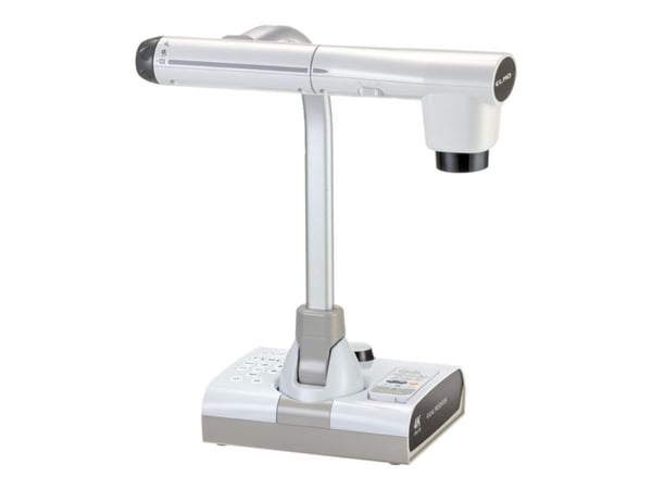 Elmo L-12G -dokumenttikamera (4K UHD, säädettävä varsi ja kamerapää, HDMI, USB) Elmo L-12G -dokumenttikamera (4K UHD, säädettävä varsi ja kamerapää, HDMI, USB)