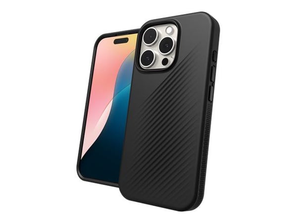 ZAGG Cases Luxe Snap Apple iPhone 16 Pro Black, Suojus, Apple, iPhone 16 Pro, 16 cm (6.3"), musta