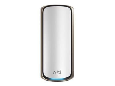 NETGEAR Orbi 970 Series RBE970 - Wifi-system - (utökning) - upp till 2700 kvadratfot - mesh 10GbE, 2.5GbE, Wi-Fi 7 Quad-band