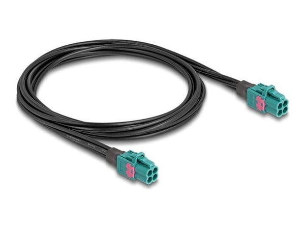 Delock kabel Mini FAKRA Z hunn quad til Mini FAKRA Z hunn quad