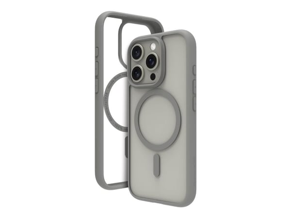 dbramante1928 Grenen - Baksidedeksel for mobiltelefon - MagSafe-samsvar - plastikk - titan - for Apple iPhone 16 Pro