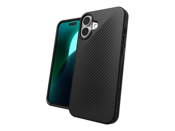 ZAGG Cases Luxe Snap Apple iPhone 16 Plus Black, Suojus, Apple, iPhone 16+, 17 cm (6.7"), musta
