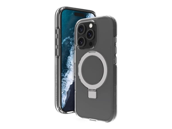 dbramante1928 Iceland Ultra - Baksidedeksel for mobiltelefon - stativ - MagSafe-samsvar - D3O, plastikk - blank - for Apple iPhone 16 Pro