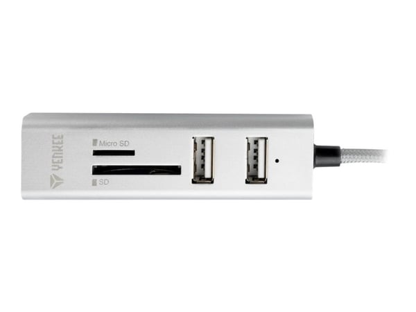 YENKEE YHC 101SR - Hub - 3 x USB 2.0 - stasjonær