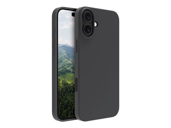 dbramante1928 Greenland - Baksidedeksel for mobiltelefon - plastikk - nattsvart - for Apple iPhone 16 Plus