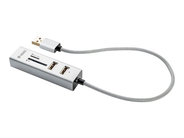 YENKEE YHC 101SR - Hub - 3 x USB 2.0 - stasjonær