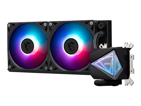 MSI MAG CORELIQUID I240 - Væskekjølesystem for prosessor - Radiatorstørrelse: 240 mm - (for: LGA1150, LGA1151, LGA1155, LGA1156, LGA1200, LGA1700, ...