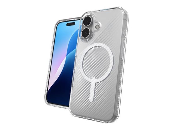 ZAGG Luxe Snap - Baksidedeksel for mobiltelefon - MagSafe-samsvar - blank - for Apple iPhone 16