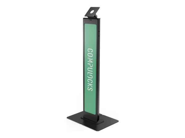 Compulocks 140BLBPB, musta, 81,3 cm (32"), Universaali, Universal screens up to 32", Terästä, Lattia