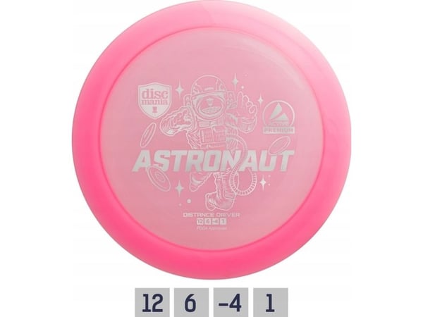 Pink Pink diskgolf distance driver ASTRONAUT Active Premium Rožine