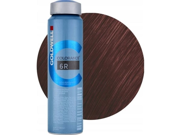 Goldwell Colorance semi-permanent hårfärg 6R 120 ml Unisex
