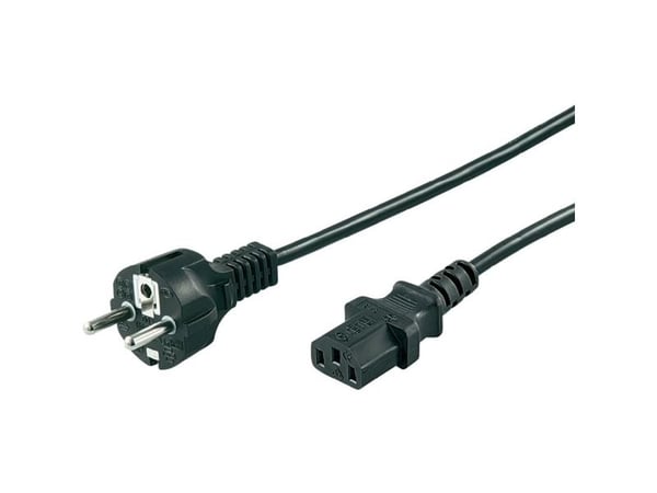 Goobay 96037, 5 m, Virtapistoke tyyppi F, IEC C13, H05VV-F3G, 250 V