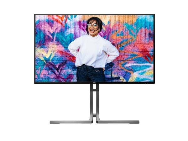 AOC U27U3CV, 68,6 cm (27"), 3840 x 2160 piksler, 4K Ultra HD, LCD, 4 ms, sortering