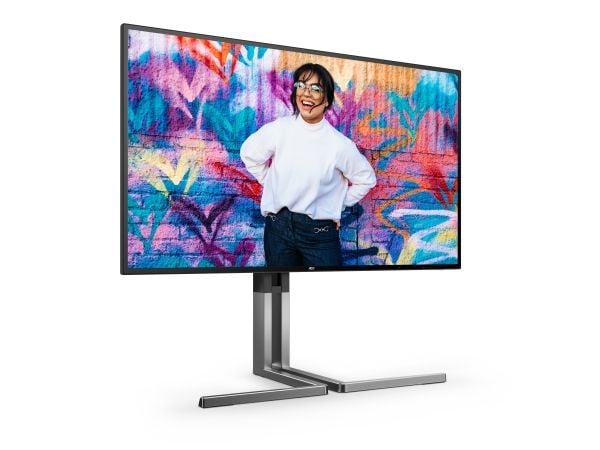 AOC U27U3CV, 68,6 cm (27"), 3840 x 2160 piksler, 4K Ultra HD, LCD, 4 ms, sortering