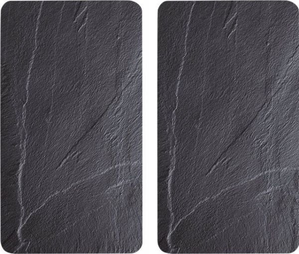 Kesper leikkuulauta Lasinen keittotason suojalauta, 2 kpl, Kesper, STONE SLATE