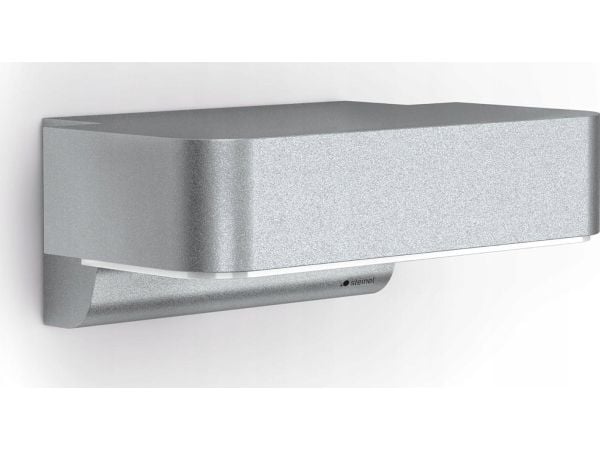 Steinel utelampe/vegglampe utendørs med bevegelses- og skumringssensor LED L 800 S SI