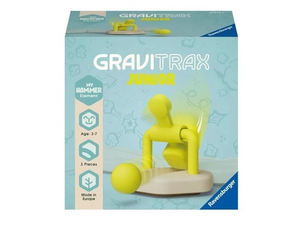 Ravensburger GraviTrax Junior elementtivasara, 7 År, Gul