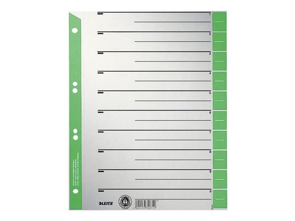LEITZ 1652 jakajat 230 g/m² vihreä