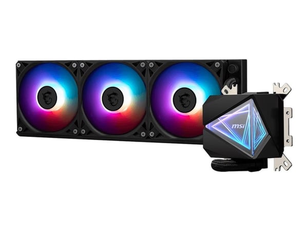 MSI MAG CORELIQUID I360 - Kylsystem med vätska till processorn - Elementstorlek: 360 mm - (för: LGA1150, LGA1151, LGA1155, LGA1156, LGA1200, LGA170...