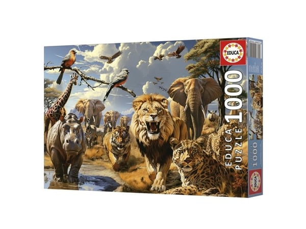 Educa 1000 Wild Animals