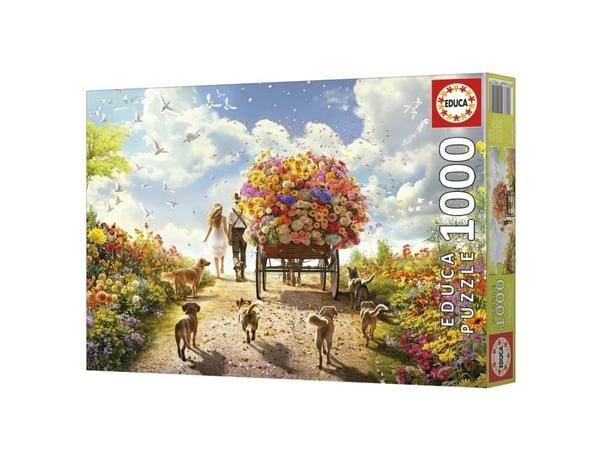 Educa 1000 bärblommor