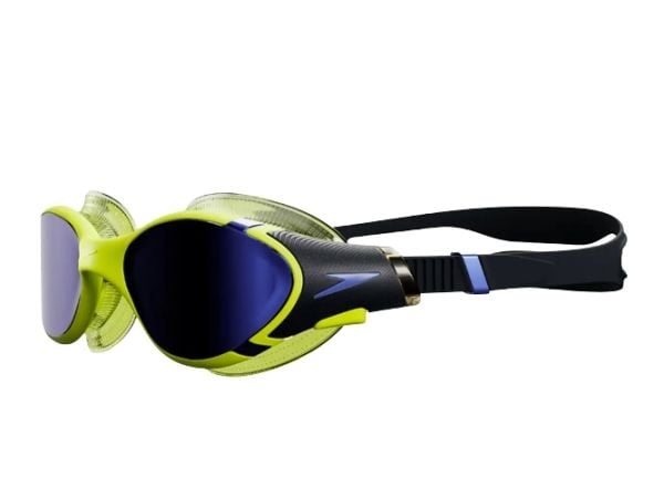 Speedo Biofuse 2.0, Unisex, En Størrelse, Gult, Sort, Sort, Silikon