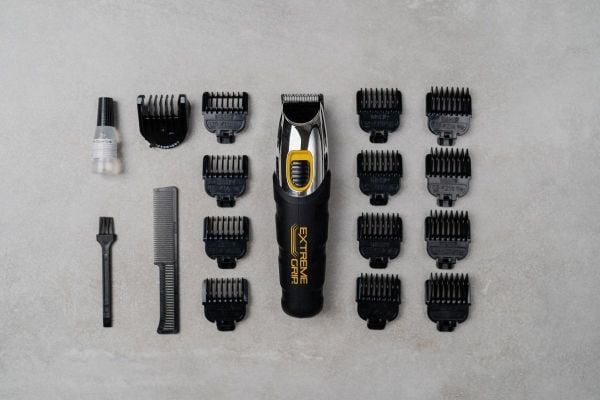 Wahl Extreme Grip, AC/Batteri, Svart, Rostfritt stål