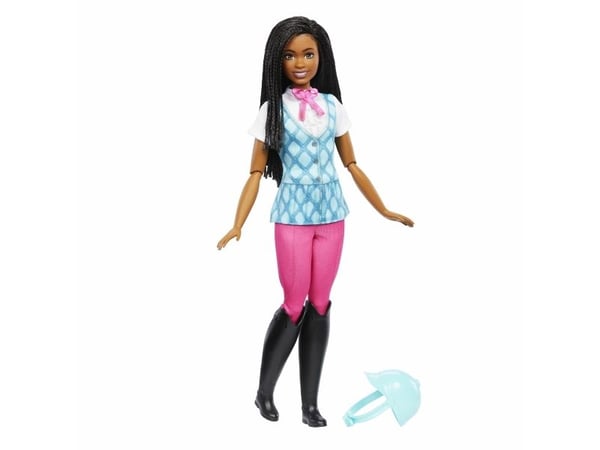 Barbie Mysteries: The Great Horse Chase -sarjan “Brooklyn” -nukke, ratsastusvaatteet ja tarvikkeita, Muotinukke, Naaras, 3 vuosi/vuosia, Tyttö, 305...