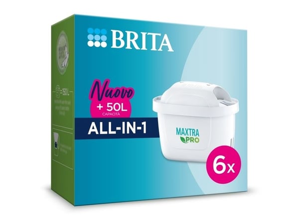 Brita MAXTRA PRO - ALT I ÉN PAKKE 6, 6 stk, Brita, Vannfilterpatron