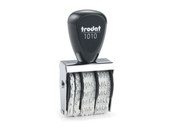 Trodat 77938, Datumstämpel, Svart, 35 mm, 25 mm, 71 mm, 26,5 g