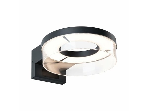 Paulmann 93111, Outdoor wall lighting, Anthracite, Aluminium, IP44, Facade, I