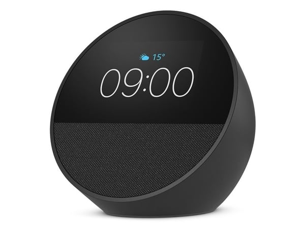 Amazon Echo Spot - Smarthøyttaler - LCD 2.83" - Bluetooth, Wi-Fi - Appstyrt - svart