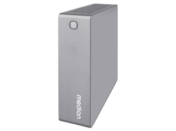 Medion S06e - Mini-PC N-series N100 / inntil 3.4 GHz - uten HDD - UHD Graphics - Gigabit Ethernet - uten OS - monitor: ingen - grå