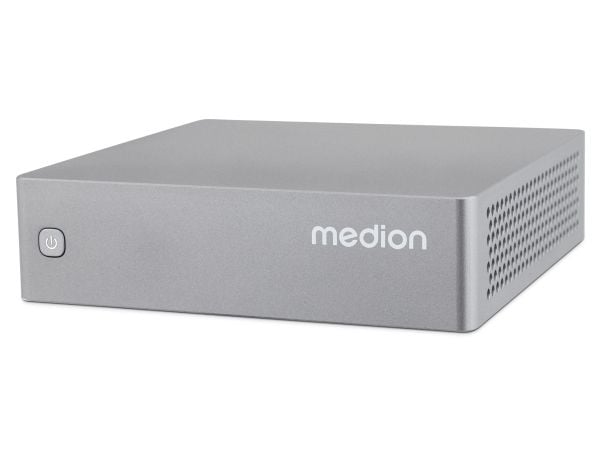 Medion S06 MD35310 - Mini-PC Core i3 i3-1315U / inntil 4.5 GHz - uten HDD - UHD Graphics - Bluetooth 5.2, Gigabit Ethernet - uten OS - monitor: ingen