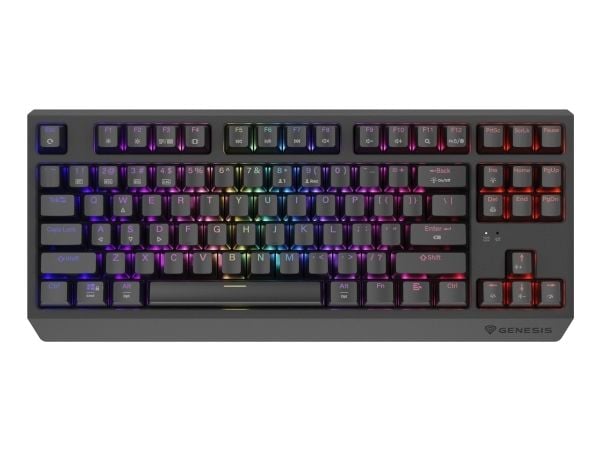 Genesis Genesis Thor 230 TKL Langaton musta RGB Outemu Silent Lemon -näppäimistö