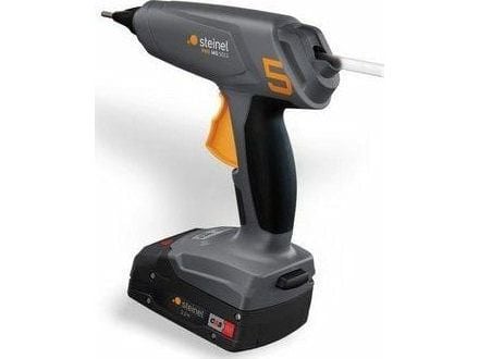 STEINEL MobileGlue 5011, kuumaliimapistooli, harmaa, oranssi, LED, pahvi, keramiikka, lasi, nahka, muovi, kumi, puu, 20 g/min, 1,1 cm