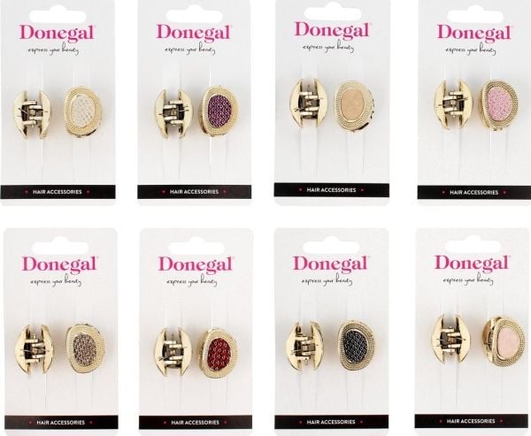 Donegal Golden Jewel hiukset solki kultainen