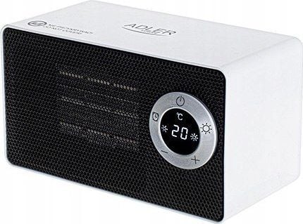 Camry Adler AD 7746 keramisk värmare, 1000 W, effektnivå nummer 2, vit (AD 7746)