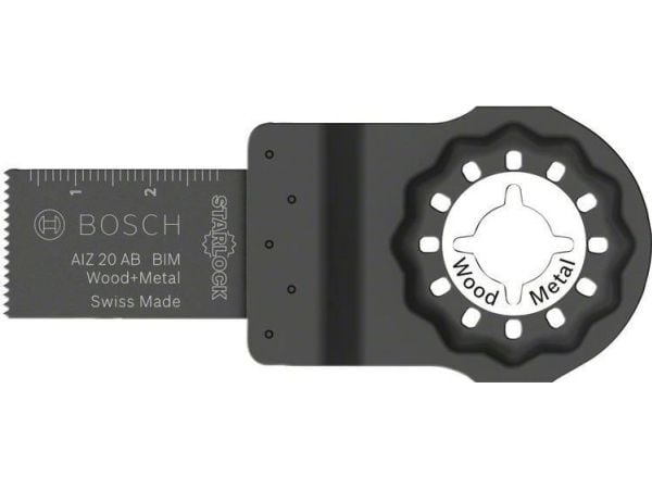 Bosch SAHAN KIINNITIN AIZ20AB L:20MM 5 KPL PUUMETALLIÄHTEET