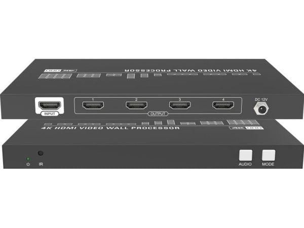 VivoLink - Videoseinäohjaus - HDMI - 4 x HDMI