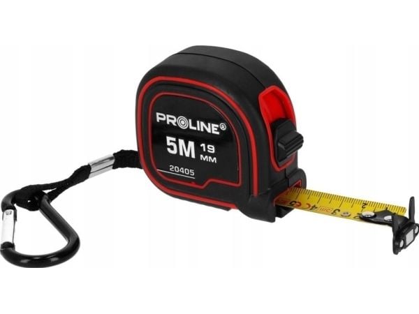 Pro-Line målebånd 3m/16mm DWUSTR.MAGN.NYL.ZAW.KLIP.CE.PROLINE Pro-Line målebånd 3m/16mm DWUSTR.MAGN.NYL.ZAW.KLIP.CE.PROLINE